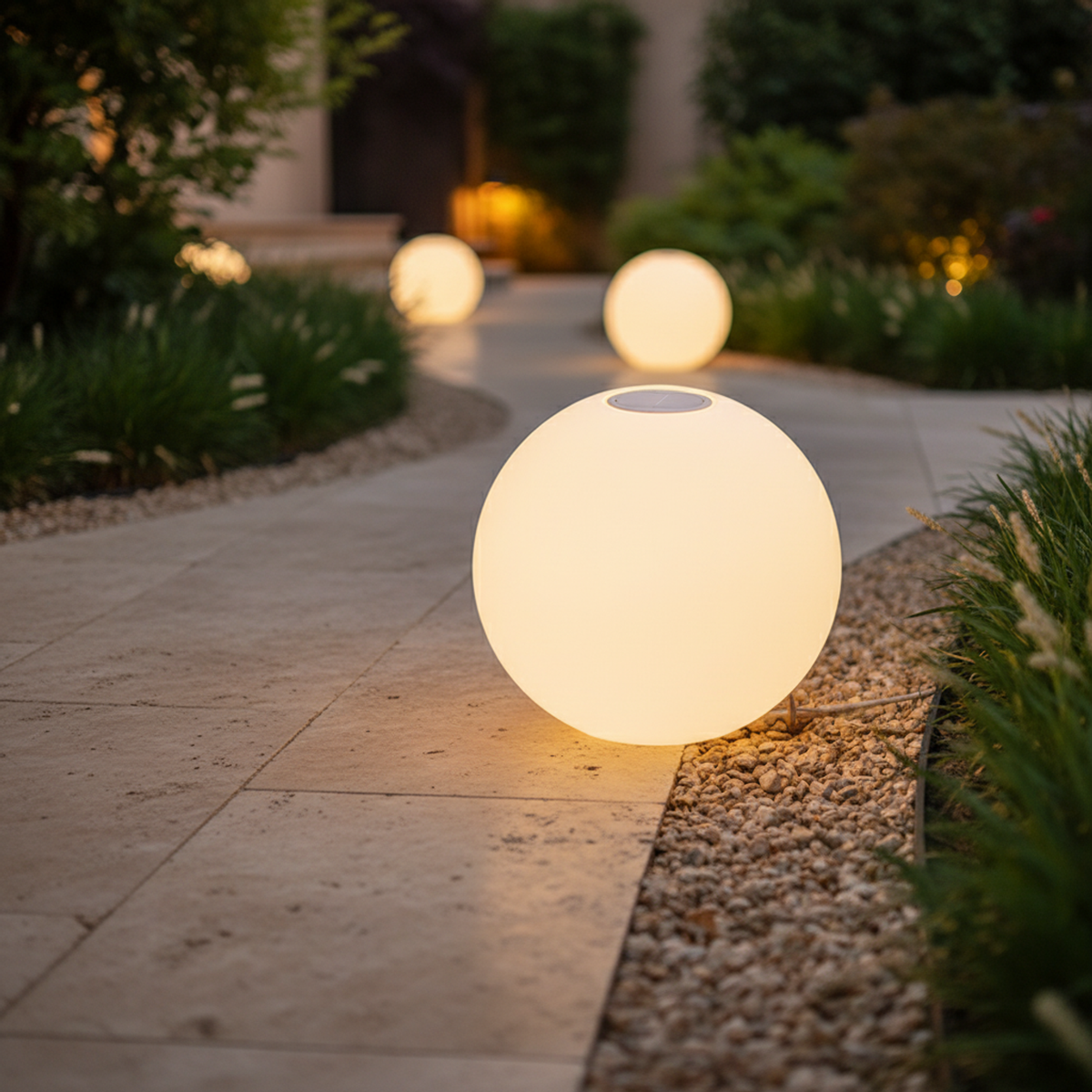 Solar LED Outdoor Pathway Light 50cm
