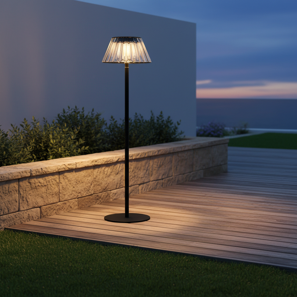 Outdoor Solar Crystal Lamp