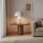 Large White Rechargeable Touch Table Lamp