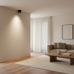 Black Recessed Small Beam LED Spotlight Natural White