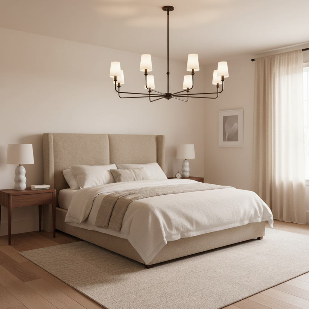 8-Light Modern Ceiling Light Chandelier