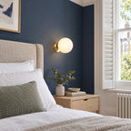 Bauhaus Globe Wall Sconce