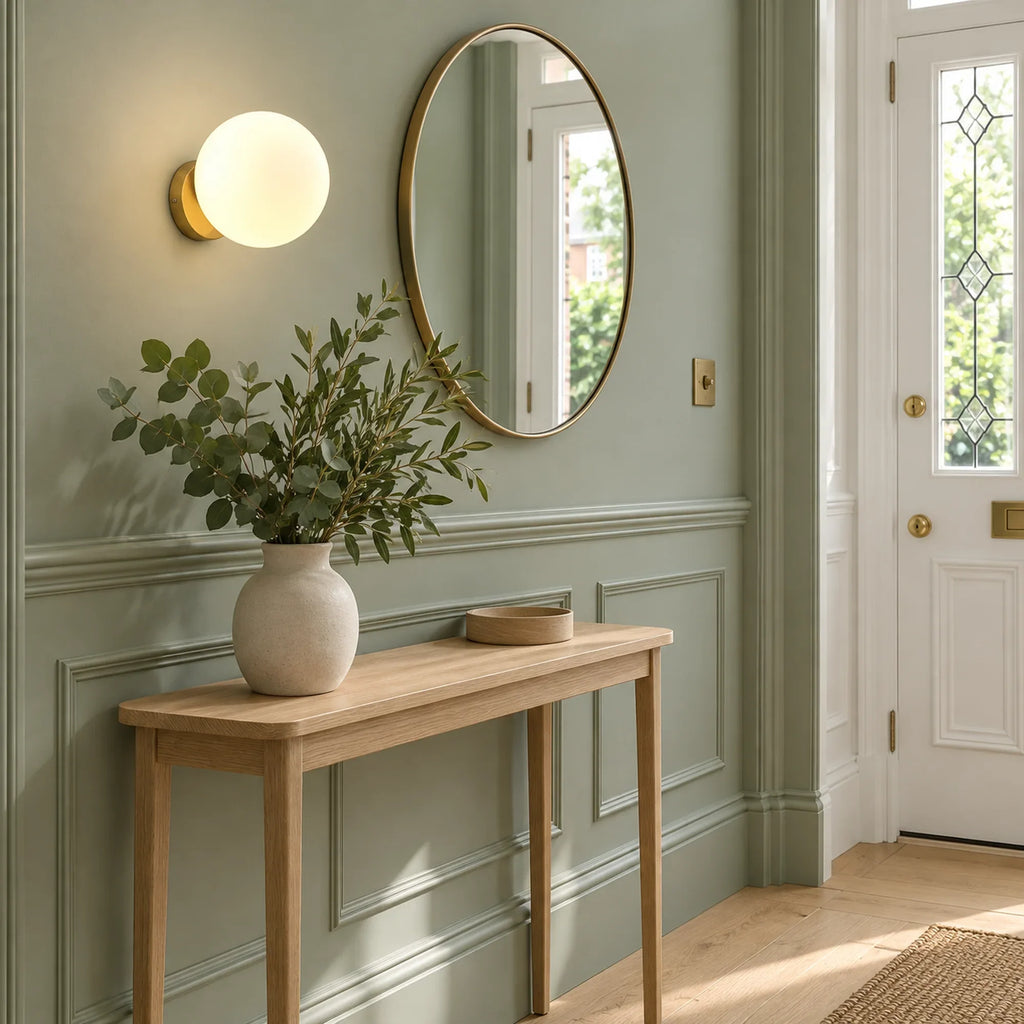 Bauhaus Globe Wall Sconce
