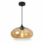 Colored Glass Pendant Light