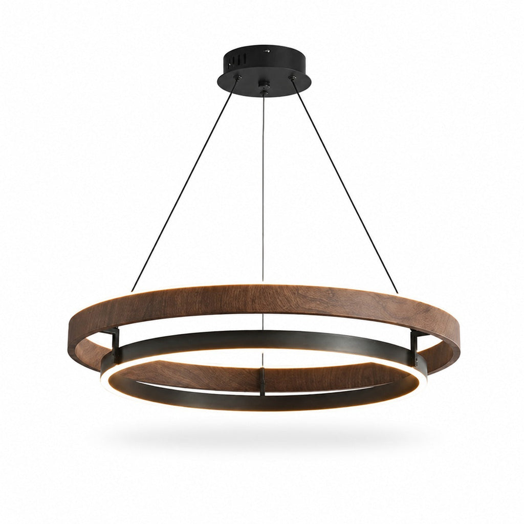 Wood Grain Ring Pendant