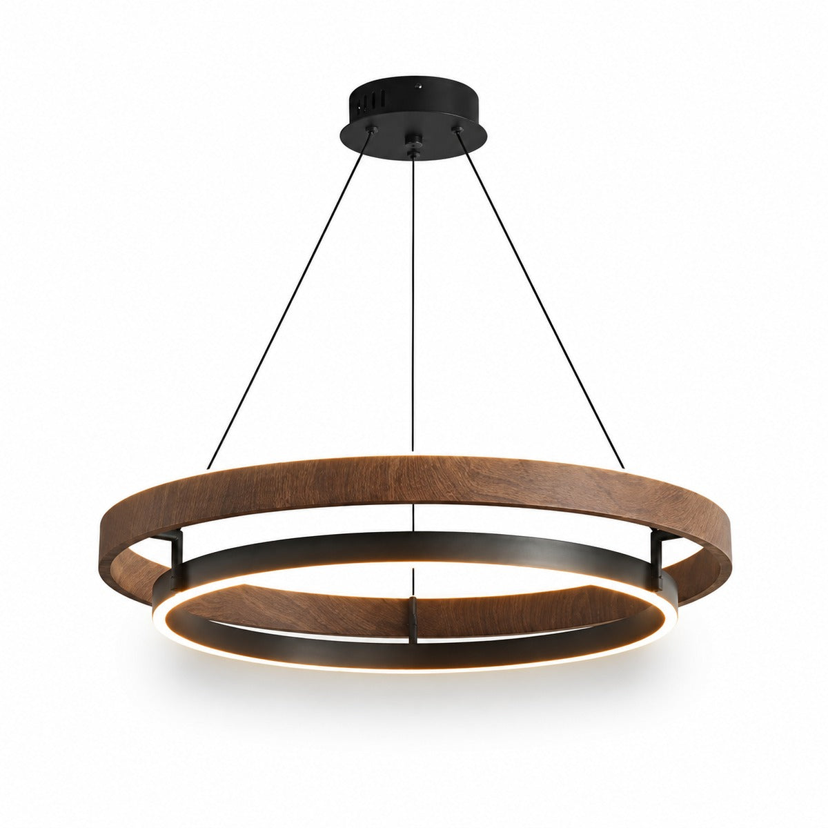 Wood Grain Ring Pendant
