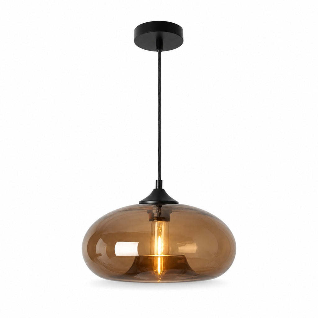 Colored Glass Pendant Light