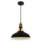 Aged Metal Pendant Light