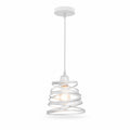 Spiral Metal Pendant Light