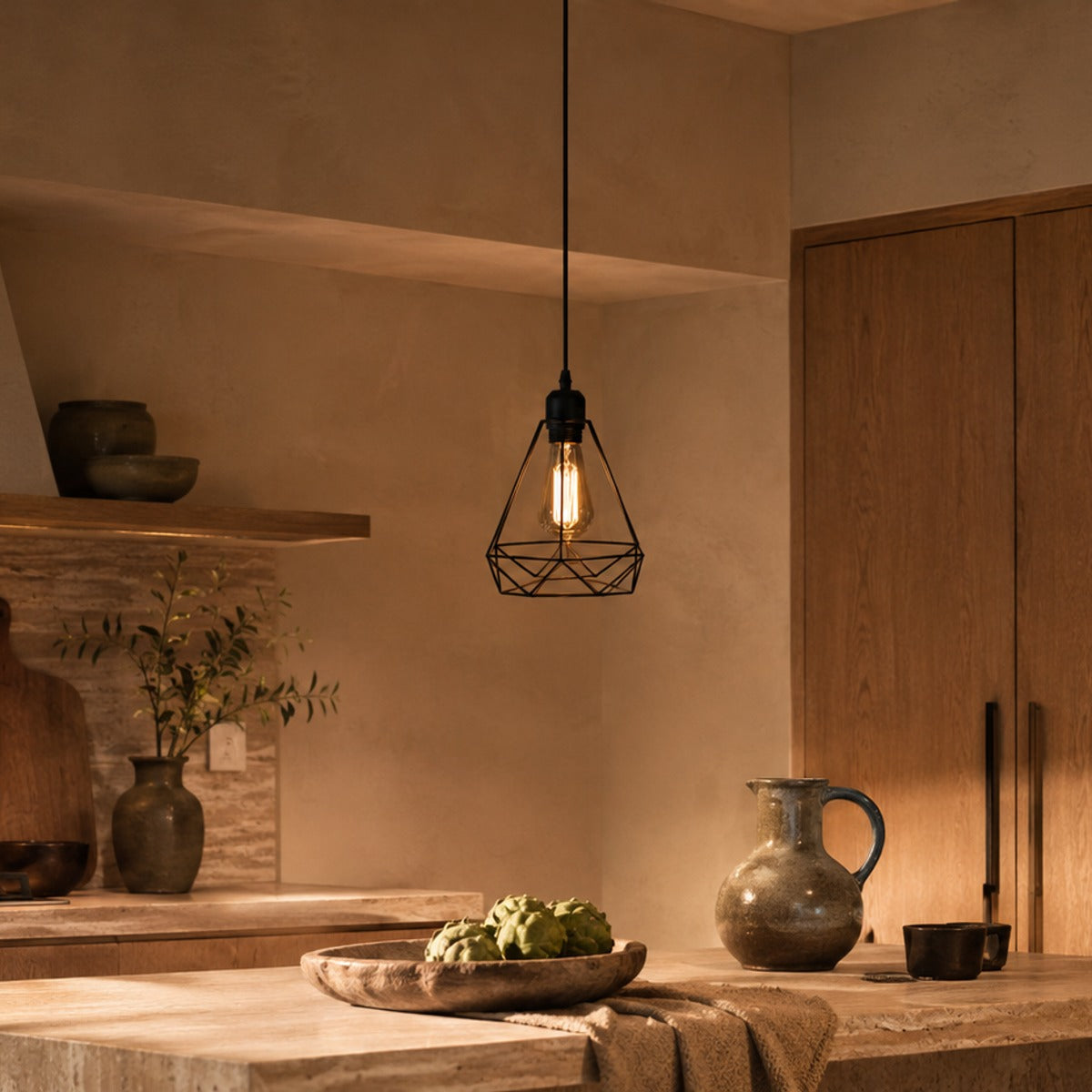 Vintage Iron Pendant Light
