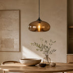 Colored Glass Pendant Light