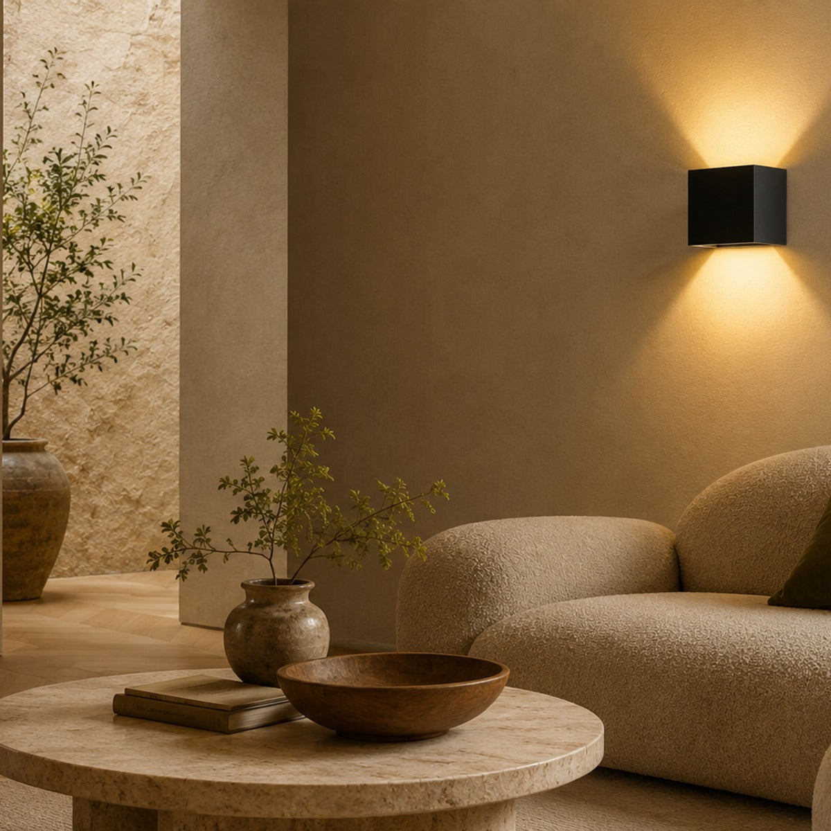 Square LED Wall Sconce