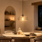 Colored Glass Pendant Light