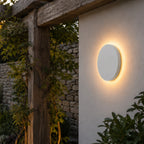 Round Outdoor Wall Sconce