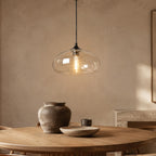 Colored Glass Pendant Light