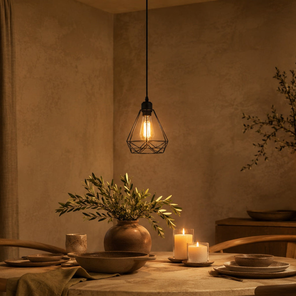 Vintage Iron Pendant Light