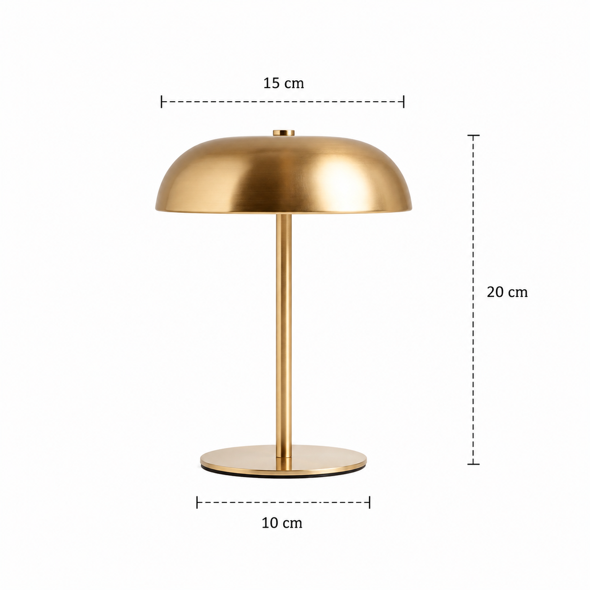 Cordless Mushroom Dome Table Lamp