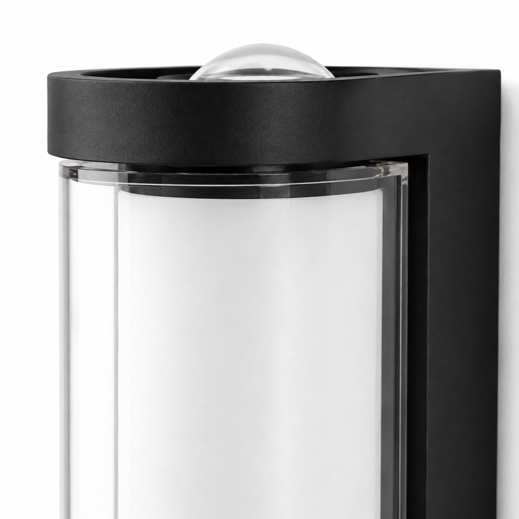 Black Up Down Outdoor Wall Sconce