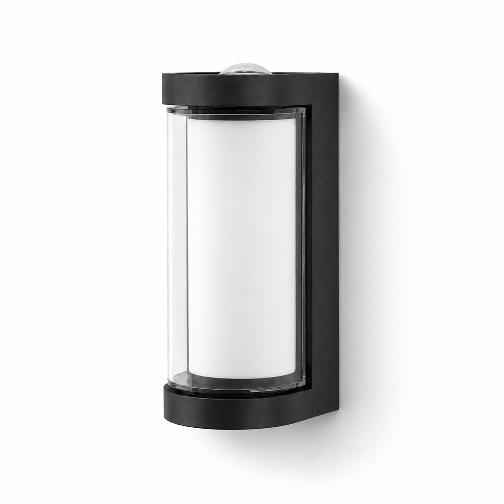 Black Up Down Outdoor Wall Sconce