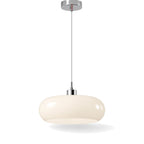 Bauhaus Opal Glass Pendant Light