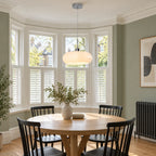 Bauhaus Opal Glass Pendant Light