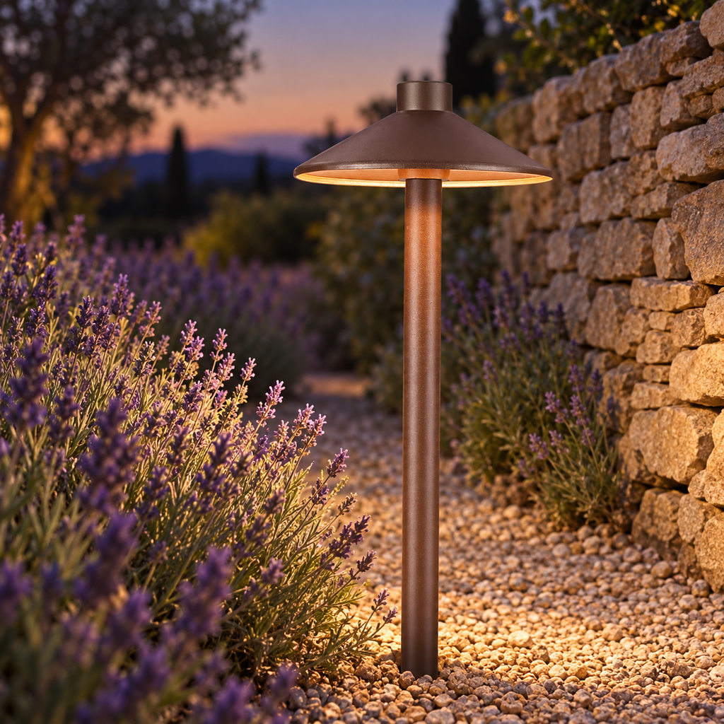 Mushroom Outdoor Path Bollard Light