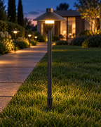 Mushroom Outdoor Path Bollard Light