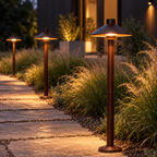 Mushroom Outdoor Path Bollard Light