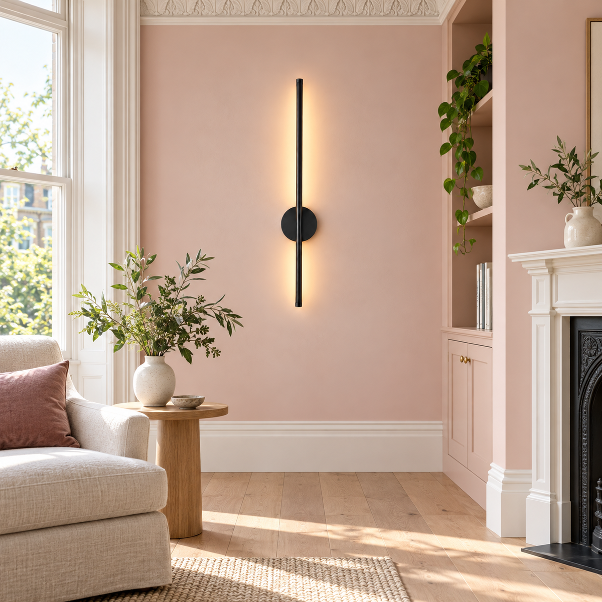 Wireless Rechargeable Wall Sconce