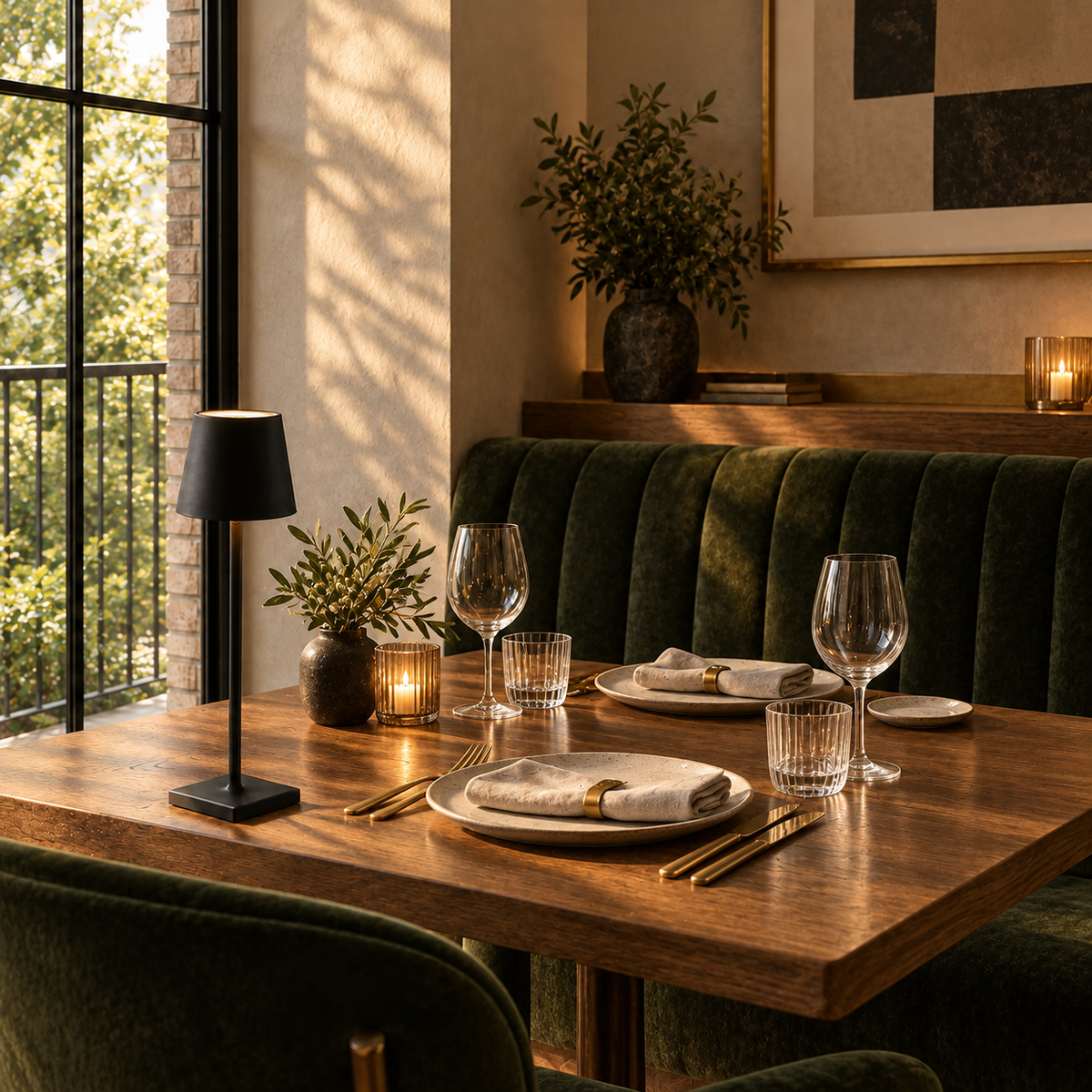 Cordless Rechargeable Table Lamp