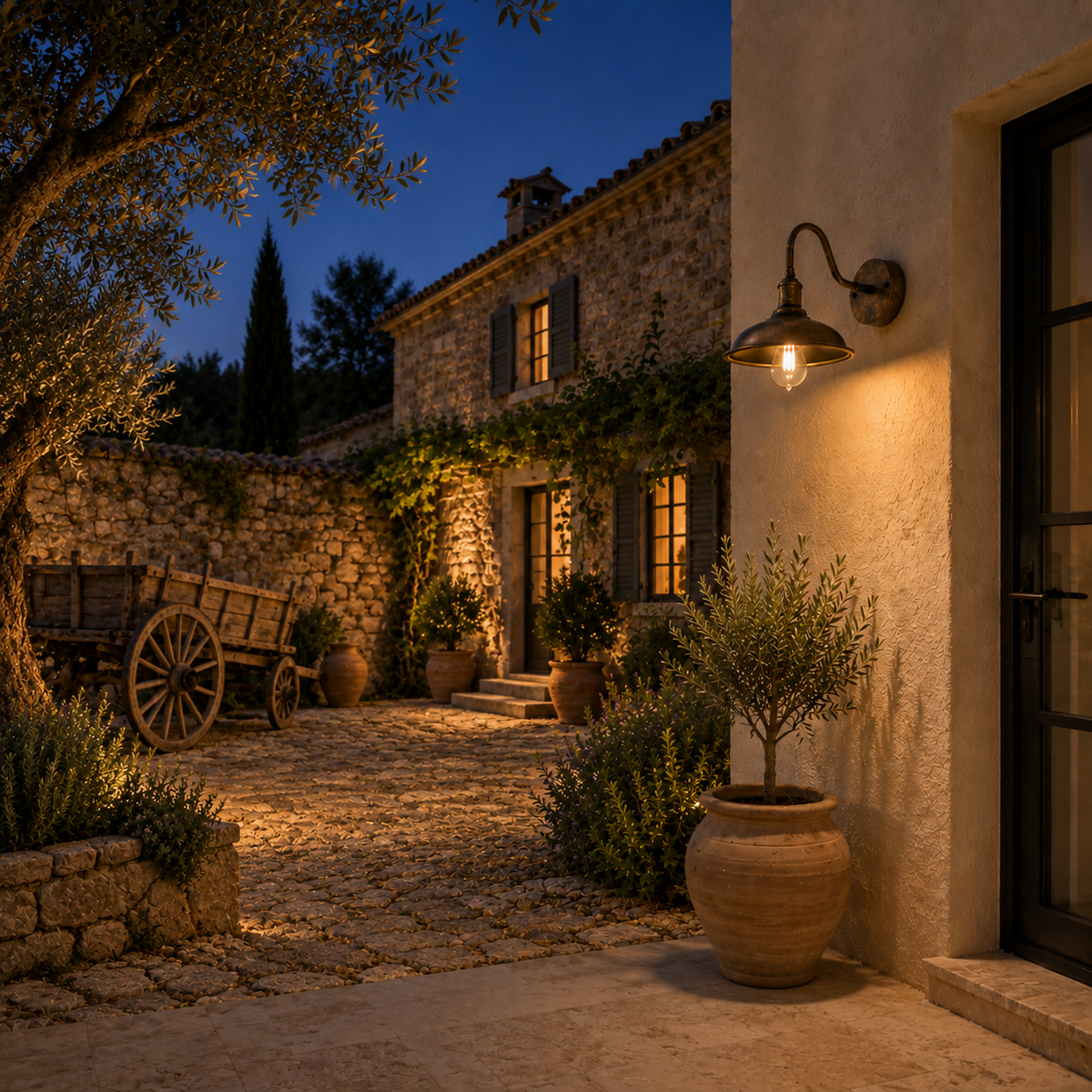 Industrial Gooseneck Outdoor Wall Sconce