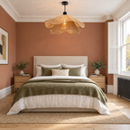 Two Tier Petal Flower Pendant Light