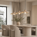 Scalloped Bell Pendant Light