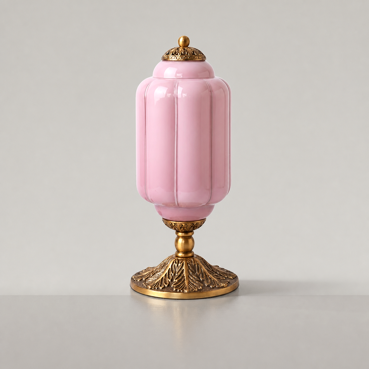 Textured Glass Table Lamp