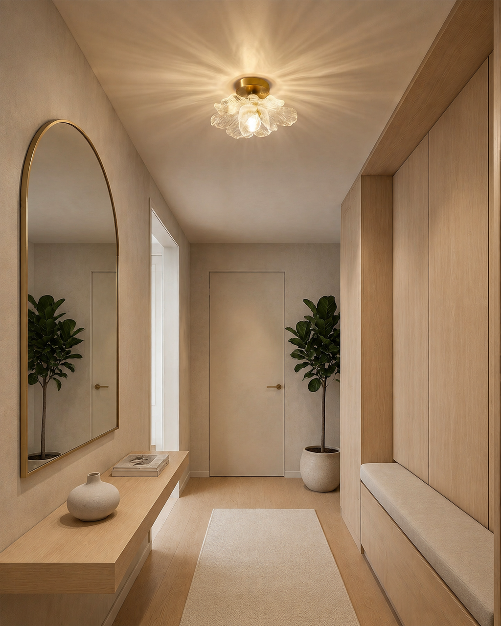 Nordic Flower Ceiling Light