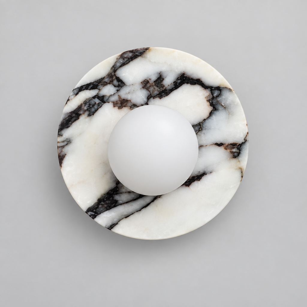 Marble Ring Wall Sconce