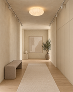 Pleated Pumpkin Ceiling Light