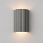 Fluted Resin Wall Sconce