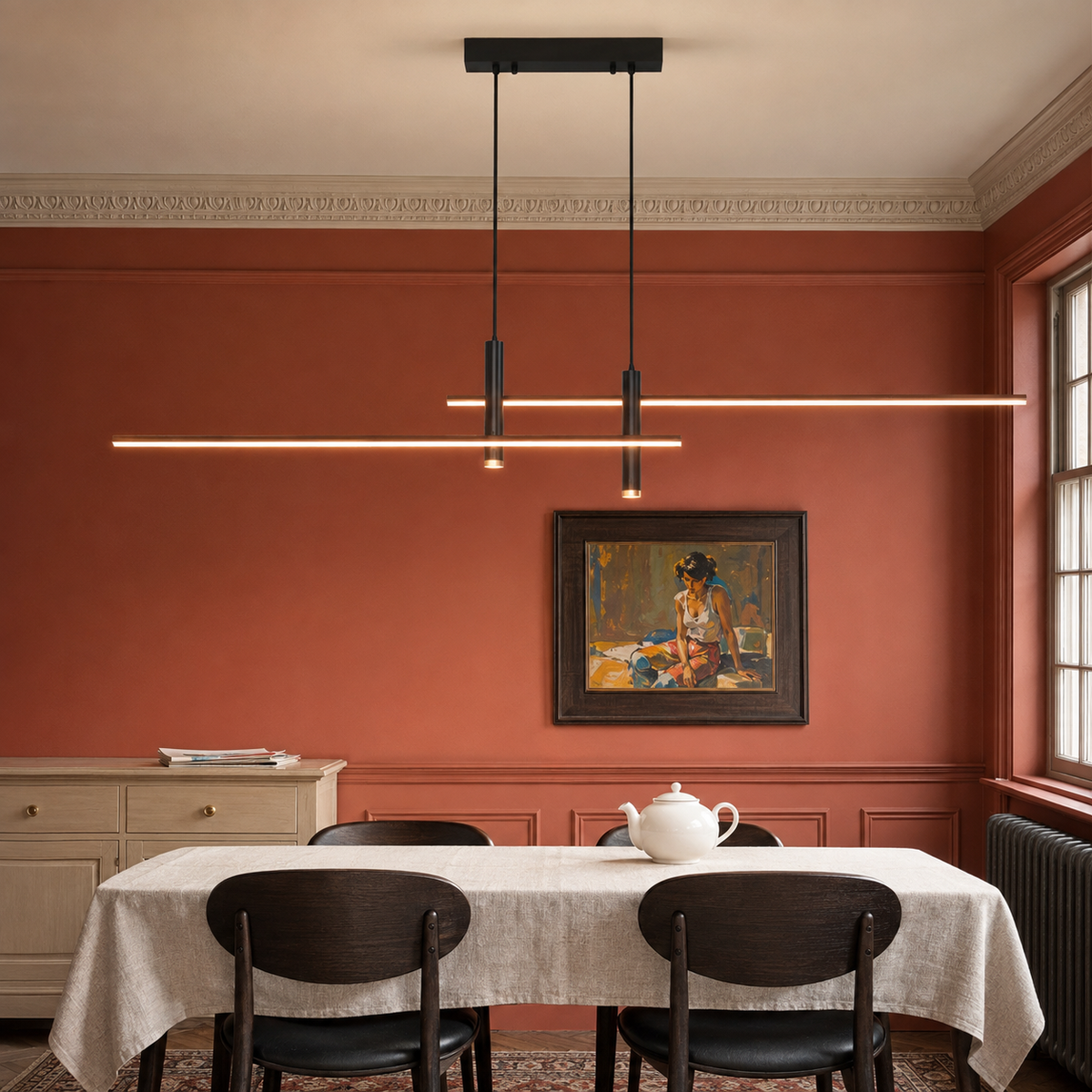 Linear LED Pendant Light