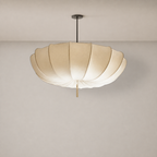 Wabi Sabi Fabric Pendant Light