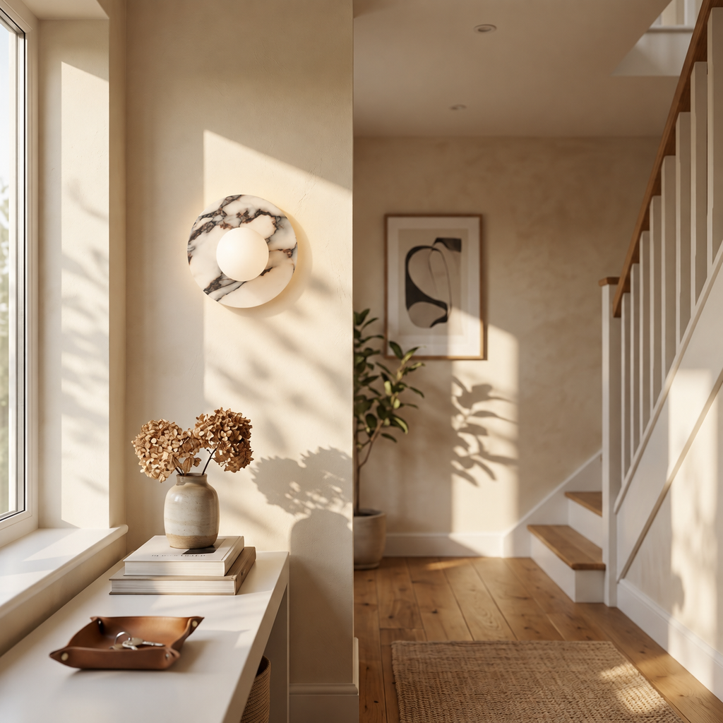 Marble Ring Wall Sconce