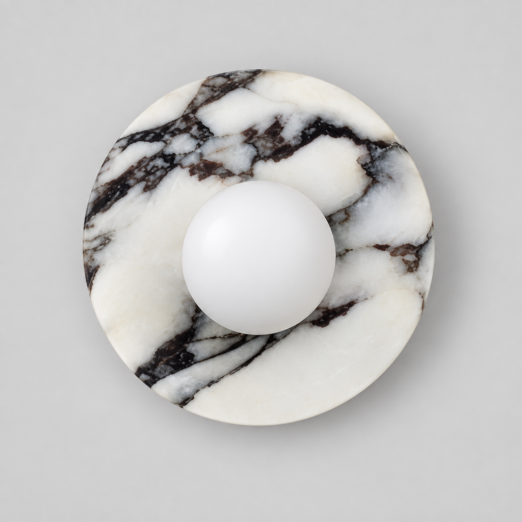 Marble Ring Wall Sconce