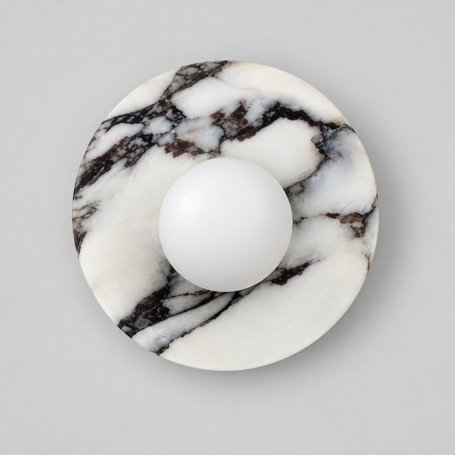 Marble Ring Wall Sconce