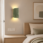 Fluted Resin Wall Sconce