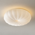 Pleated Pumpkin Ceiling Light