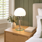 Bauhaus Glass Dome Table Lamp